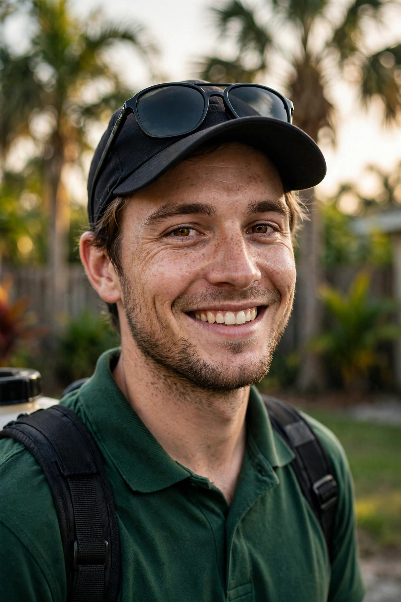 Illustrative portrait representing a Mosquito & Outdoor Technician (example profile)